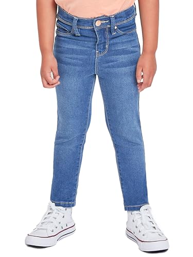 YMI Baby Girls Toddler Essential Skinny Jean Pants, M08 Medium Blue, 6 US