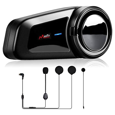 Intercomunicador Bluetooth para Motocicleta con Radio FM Cover