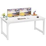 LITTLE TREE 70.8 Inch X-Large Executive Computer Office Desk, White