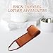 Ipetboom Lotion Applicator for Back Body Scrubber Back Exfoliator for Shower Self Tanning Tool