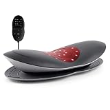 Electric Lumbar Massager Traction Device with Heat Thermal Vibration Phototheraphy Sciatica Low Back