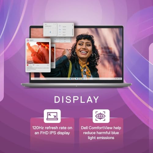 Image of Dell Inspiron 3530, Intel Core i5 13th Gen-1334U,16GB RAM, 1TB SSD, FHD 15.6 inch /39.62 cm, Win11+MSO'24 (Office 365*) Silver, 1.62kg, Backlit Keyboard,120Hz 250 nits Display /15 Month McAfee,Thin & Light