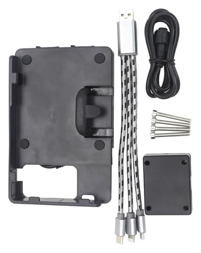 Soporte para teléfono Kymco AK550 que soluciona la falta de batería