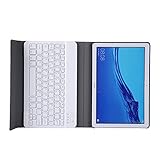 Con el teclado bluetooth inalámbrico desmontable magnético, brinde una experiencia de escritura rápida y fluida. Solución bluetooth estándar 3.0, el tiempo de carga es de 4-5 horas, la batería de litio incorporada (200 mha) puede funcionar de forma continua durante 70 horas. El teclado y la cubierta protectora están separados, cuando no necesita usar el teclado, puede quitarlo.