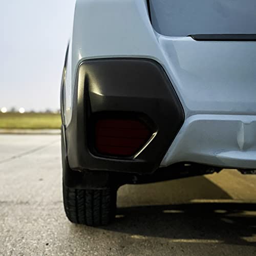 Image of SlickMod PreCut Vinyl Smoke Tint for 2018-2022 Subaru Crosstrek Reflector (4. Reflector, 20% Dark Smoke)