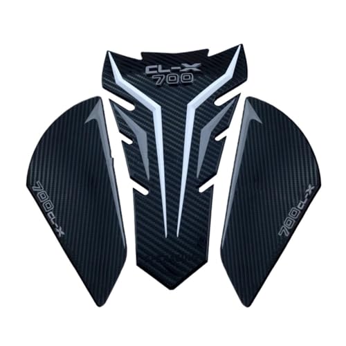 Stickers réservoir traction pads anti-glisse pour pilote CLX700