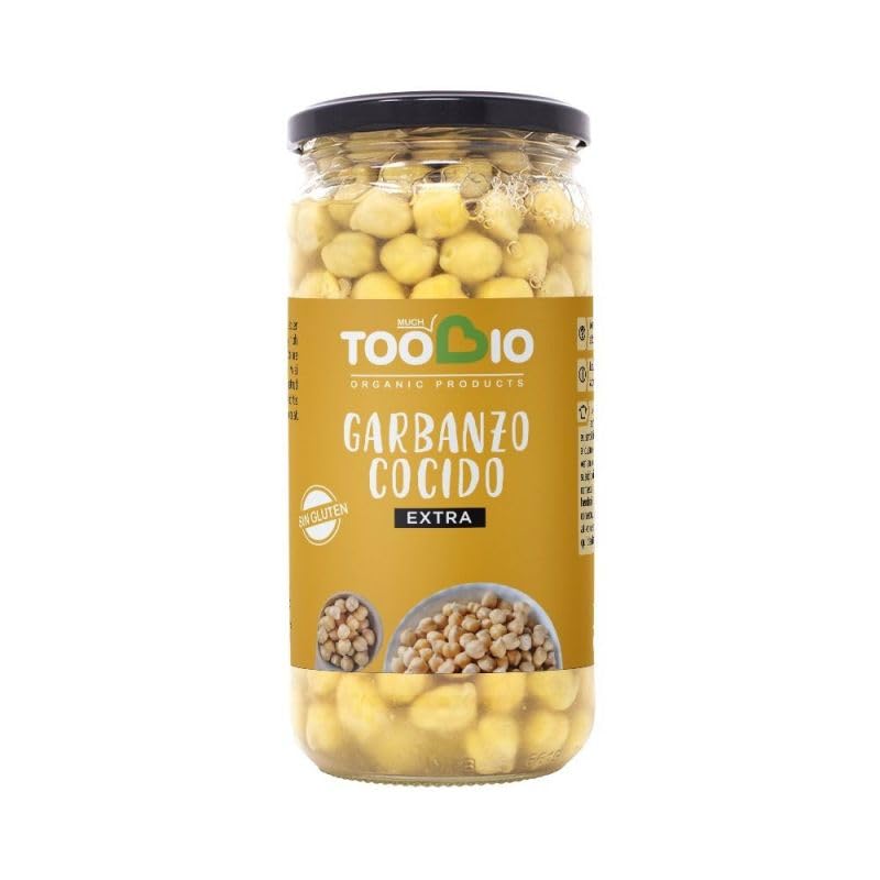 TOOBIO 8436012948184 GARBANZOS cocidos 750gr. Bio, Plástico