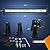 Nilight 33Inch LED Light Bar 2Pcs 4Inch 60W Spot Flood Lights Pods Off Road DrivingWork Lighting with 14AWG Wiring Harness Kit-3 Leads for Truck Tractor Pickup Boat SUV ATV UTV Car Van Camper