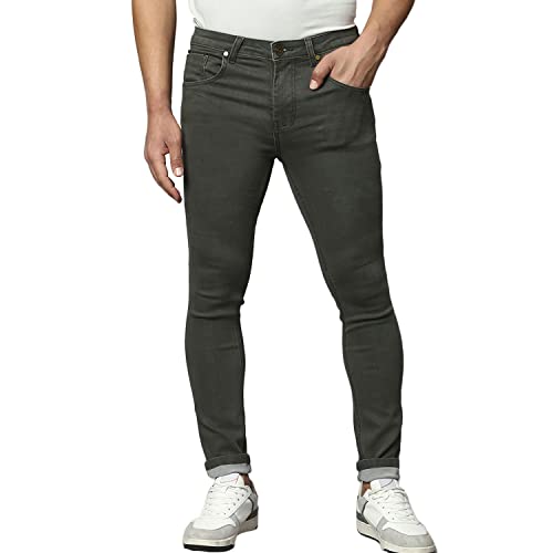 Dennis Lingo Men’s Slim Fit Stretchable Denim Solid Jeans Dennis Lingo Men’s Slim Fit Stretchable Denim Solid Jeans