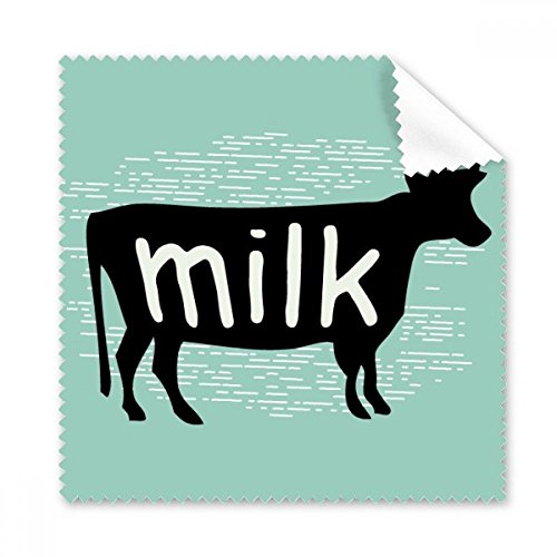 Chiffon lunettes motif vache pour nettoyer l'écran du téléphone au bureau ou en voyage