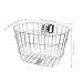 predolo Stainless Steel Pet Carrier Bicycle Basket for Shopping and Storage, Style A