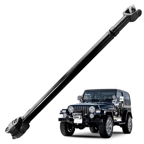 XIMAKA 52098378 Front Drive Shaft Prop Shaft Driveshaft fit for Jeep TJ 1998-2002, Wrangler 1998-2002, L4 2.5L, L6 4.0L, 4WD, Automatic Transmission, Replace# 52098378AC, 659315, 938-131, 938131 by XIMAKA - Used condition - US$145.37