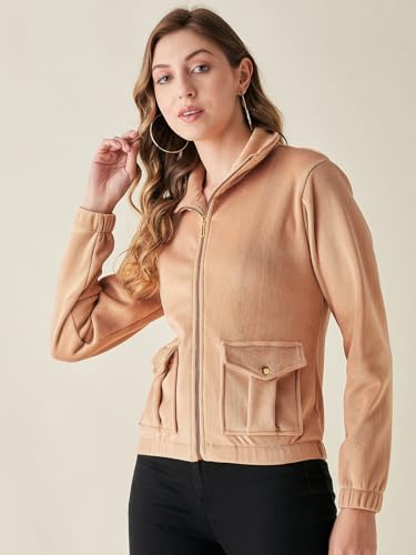 Image of Modeve Women Full Sleeve Jacket for Winter