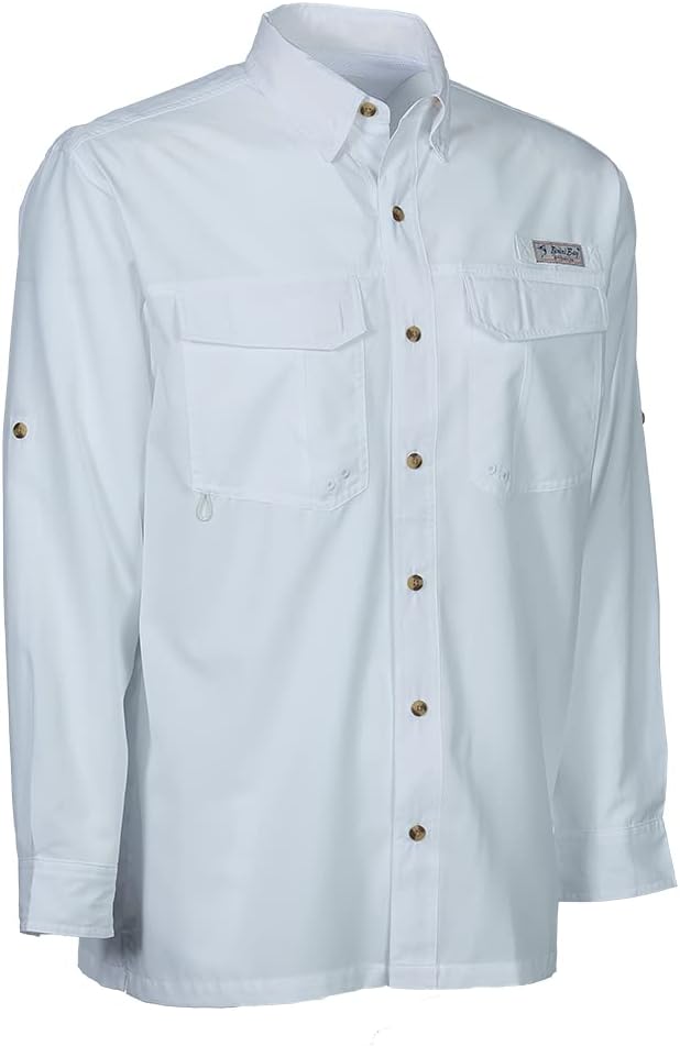 Bimini Bay Outfitters LTD Bimini Flats V Men's Long Sleeve Fishing Shirt Featuring BloodGuard Plus - Image 4