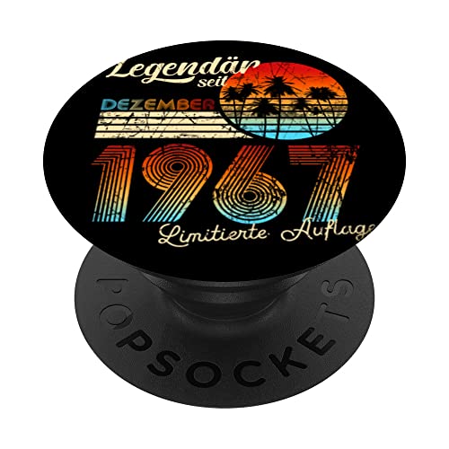 cumpleaños legendario desde diciembre de 1967 regalo PopSockets PopGrip Intercambiable