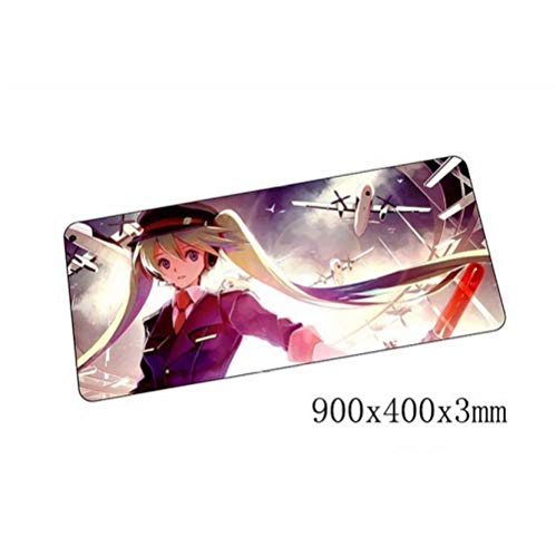 Preisvergleich Produktbild Große Mausunterlage 90x40cm Mausunterlage Notebook Bürobedarf Computer Mausunterlage niedliche Spielunterlage Maus Spieler Tastatur Mausunterlage
