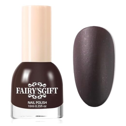 Major Dijit Verniz fosco para unhas secas ao ar (marrom escuro, 10 ml)