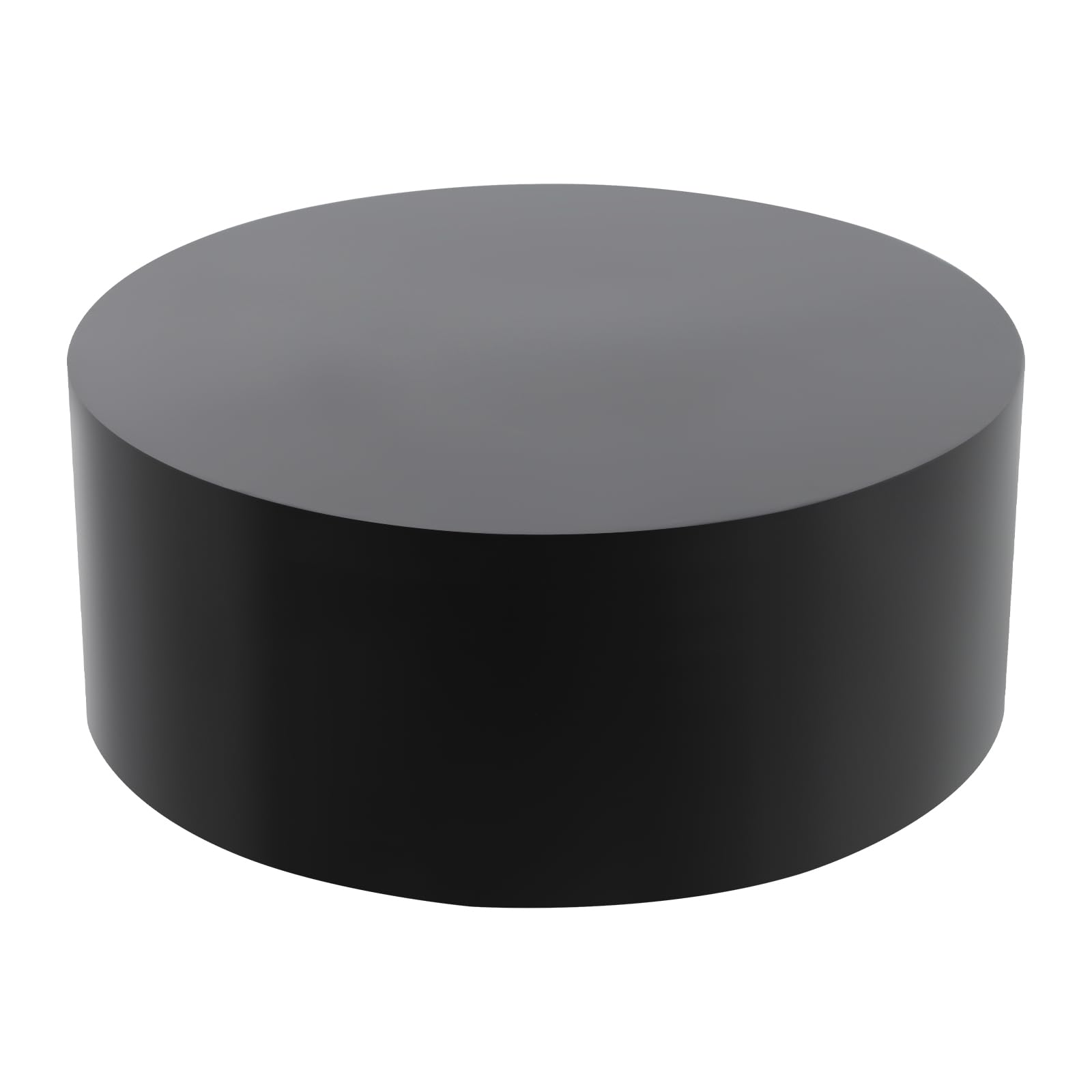 Round Display Stand, 19.7x7.9 Inch Cylinder Display Pedestal Stand, Decor Platform Base for Mannequins, Easels, Sculptures (Black)