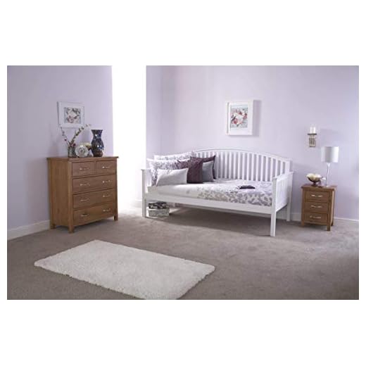 GFW - The Furniture Warehouse Madrid Day Bed - Frame Only - White