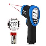 pyrometer sensor testing 🔥 【Weiterer Abstand + zwei Laserpunkte】 Mit einem Abstand-zu-Punkt-Verhältnis von 30: 1, zwei berührungslosen digitalen Lasern für überlegenes Zielen, ermöglicht es Ihnen, in großer Entfernung zu stehen, um hohe Temperaturen zu messen. Instant Capture Hot Spot und Auslesen nur innerhalb von 250 ms.