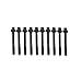 DNJ HBK155 Head Bolt Kit/For 1993-2012/ Chrysler, Dodge, Mitsubishi/ 2.0L, 2.4L/ L4/ 16V/ SOHC, DOHC/ 122cid/ 4G63, 4G63T, 4G64, 4G69/ Turbocharged