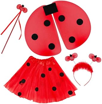 Schattig lieveheersbeestje verkleedkleding voor kinderen