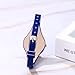 JewelryWe Reloj Cuarzo Analógico Mujer: Relojes Azul Redondos para Señora Correa de Cuero Fino Escala de Barra Estilo Punk Imagen de JewelryWe Reloj Cuarzo Analógico Mujer: Relojes Azul Redondos para Señora Correa de Cuero Fino Escala de Barra Estilo Punk