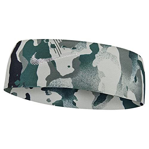 Bandeau Nike Fury Unisexe en Pumice et Blanc, Taille Unique pour le Sport