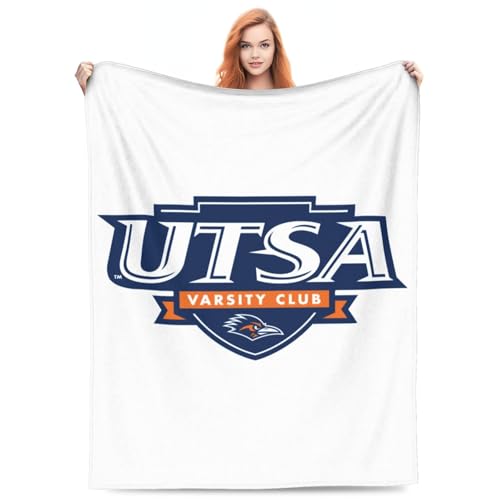 UTSA Roadrunners Ultra-Soft Micro Fleece Blanket Soft Comfortable Flannel Blanket-50 X40