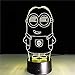 Produktbild 3D Illusion Nachtlicht Cartoon 7 Farben Led Touch Tischlampe Mit Remote Usb Power Cable Control Für Kinder Geburtstag Weihnachten Valentinstag Geschenk