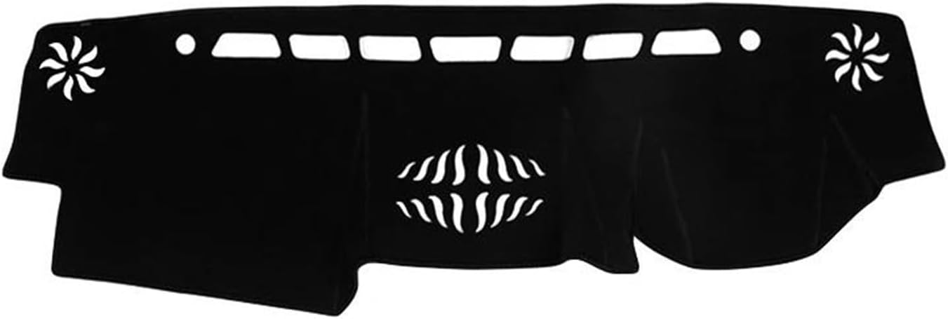 Dash Mat Dashboard Cover Dashboard Pad LHD/RHD For Toyota For Land For Cruiser For Prado 150 FJ150 2010-2020 Car Dashboard Cover Dash Mat Sun Shade Non-slip Pad(A RHD Black Side)