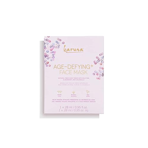 Miniatura 81 de Karuna Hojas de mascarilla Brightening+, cuidado facial y de belleza de la piel esencial para iluminar la piel y reducir la hiperpigmentación