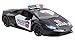 Vokodo Fast Toy Police Car RC 5 Ch Large 1:14 Sports Car Remote Control Police Car Toy for Kids with Front Lights - Remote Controlled Opening Doors Toy Police Car