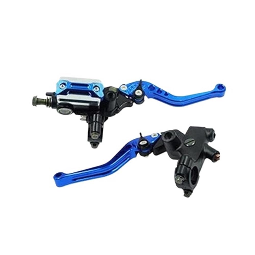 Pliqvbn Blue Clutch Brake Shafts 2Pcs 22Mm Cnc Hydraulic Disc Brake Upper Pump Motorcycle Accessories Aluminum Clutch Handbrake Levers