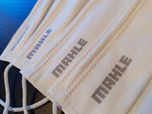 Máscara Facial Camada Dupla Proteção Com Elástico e Clip Nasal Ajuste no Nariz Caixa Com 40 Unidades