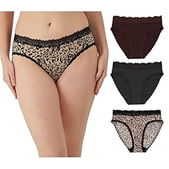 Just Brown Lace/Black Lace/Black Animal Print