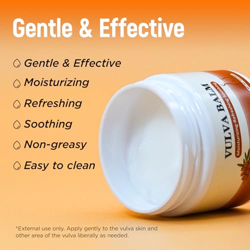 Image of Laicuherb Vulva Balm Moisture Cream for Women Vaginal Moisturizer, Helps with Vulva Dryness and Itching, Soothing & Nonsticky Intimate Care Balm Cream for pH and Hormone Balance and Menopause Support