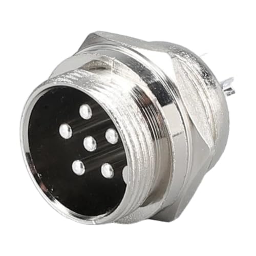 Conector GX20 de 14 pines para panel de montaje en proyectos electrónicos, pack de 20 sets 7