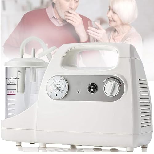 Máquina de succión de moco, dispositivo automático de succión de flema eléctrica con 50 mangueras para ancianos y niños