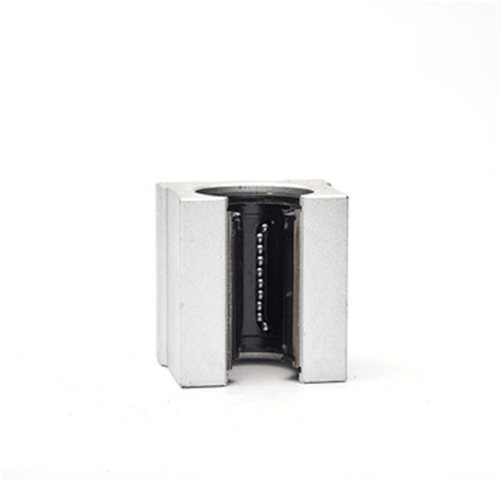 4 pièces SBR12UU SBR12 roulement linéaire, Bloc de roulement linéaire Ouvert Bloc linéaire for Guide linéaire de 12 mm