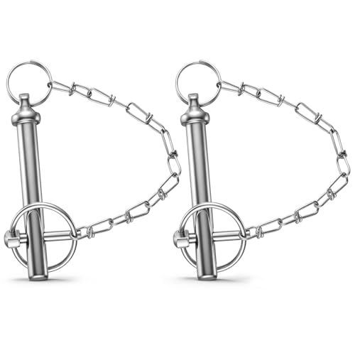 ElaraBerry 2 Pcs Trailer Drop Foot Jack Replacement Pin 9/16 Inch Diameter by ElaraBerry - Used condition - US$24.24