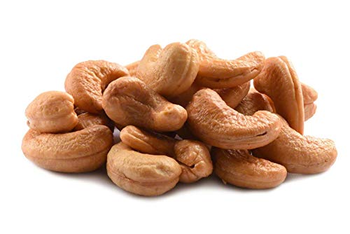 Freshly Roasted Cashews Unsalted (1 Lb.) - Healthy Southern Tastiness - Small Batch Roasted - Naturally Delicious - Perfectly Crunchy - Farm Fresh Nuts Brand