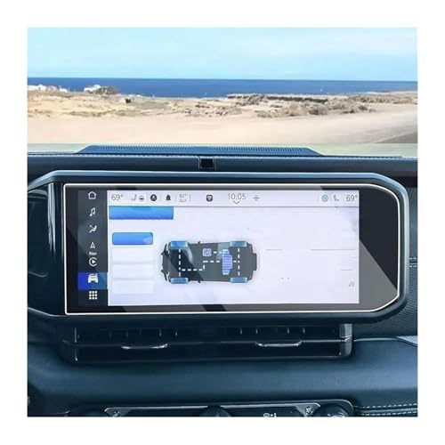 Verre trempé Wrangler JL 2024 écran protégé pour les voyages en famille
