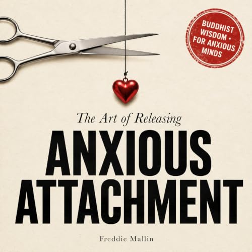 Diseño de la portada del título The Art of Releasing Anxious Attachment