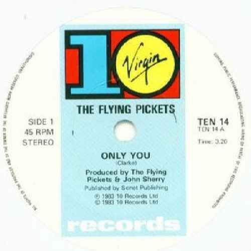 Only You Flying Pickets 7" 45 CDs & Vinyl