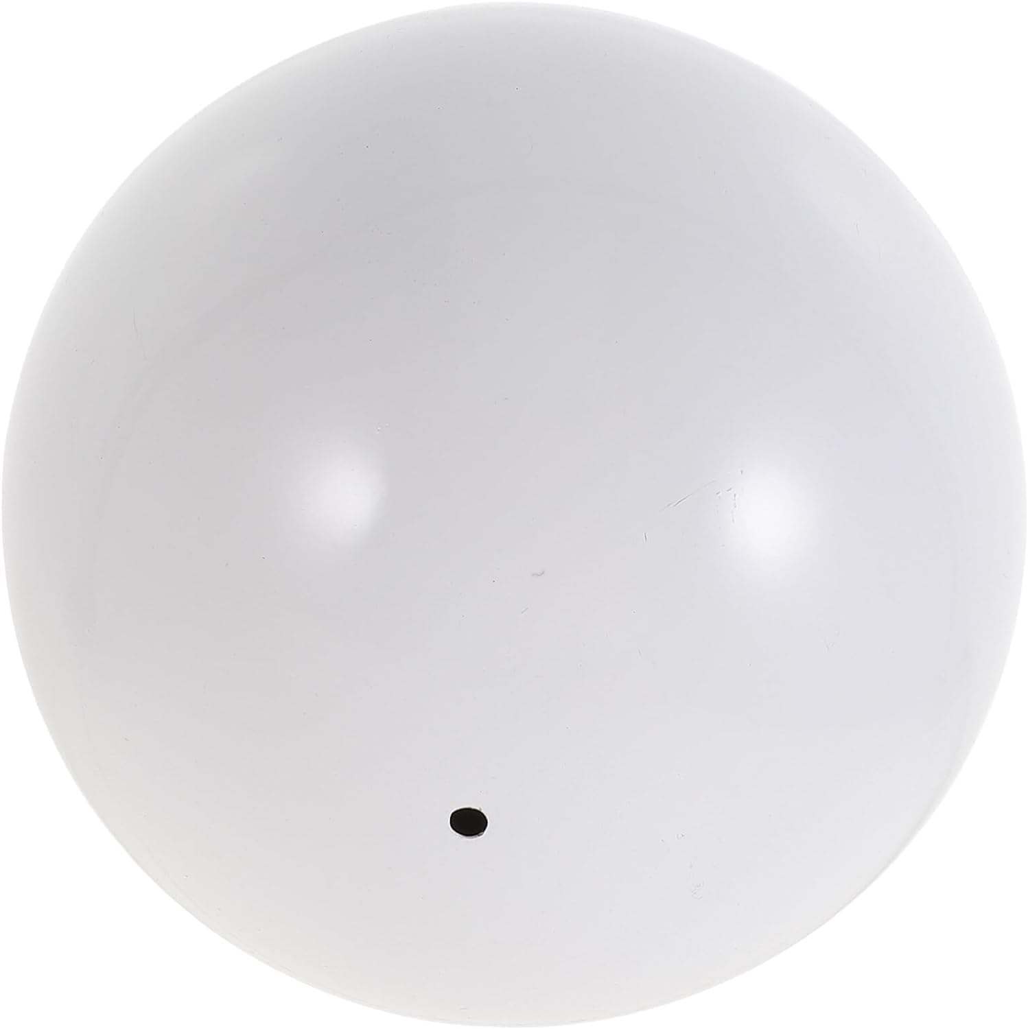 DULAI Mirrors Decor Globe Reflective Ball Gazing Spheres Gazing Ball Garden Metal Ball Garden Mirror Spheres Reflective Hollow Ball Colored Balls Delicate White Stainless Steel, 13.5X13.5X13.5CM