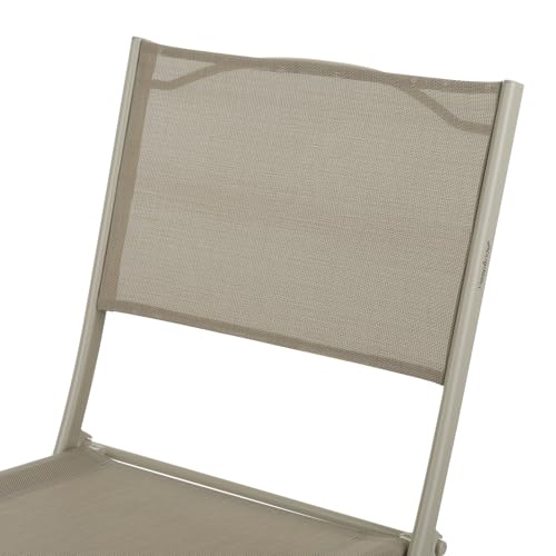 Chaise de jardin pliante gain de temps et assise confortable Modula
