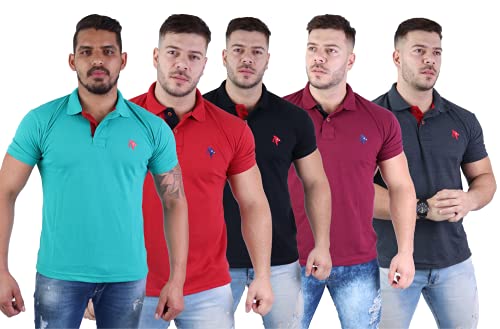 Kit 4 Camisa Polo Plus Size Tamanho Especial G4