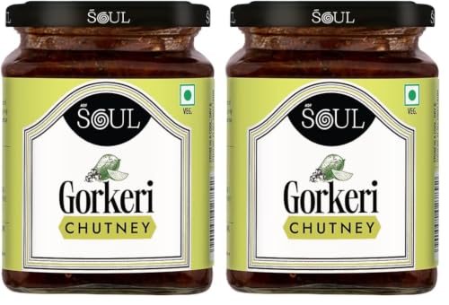 Image of ADF Soul Gorkeri Chutney | A sweet mango chutney crafted with mango chunks, jaggery, and traditional spices | Enjoy it as a delicious side with Indian breads or as a tasty addition to your everyday meals | 325 g.