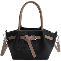 YUGSHNKFC Bolso de hombro retro coreano de poliuretano con